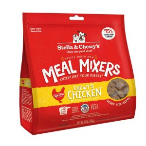 Stella & Chewy's Dog Freeze-Dried Raw, Chewy's Chicken Meal Mixers, 18 Ounces