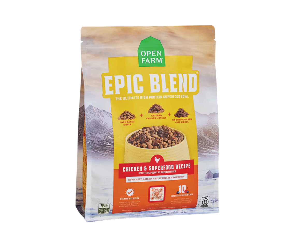 Open Farm Epic Blend Dry Dog Food, Chicken