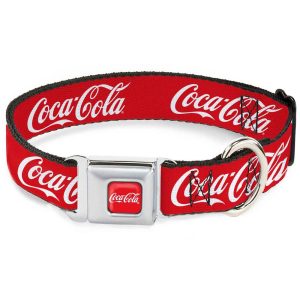 Buckle Down Coca Cola Dog Collar