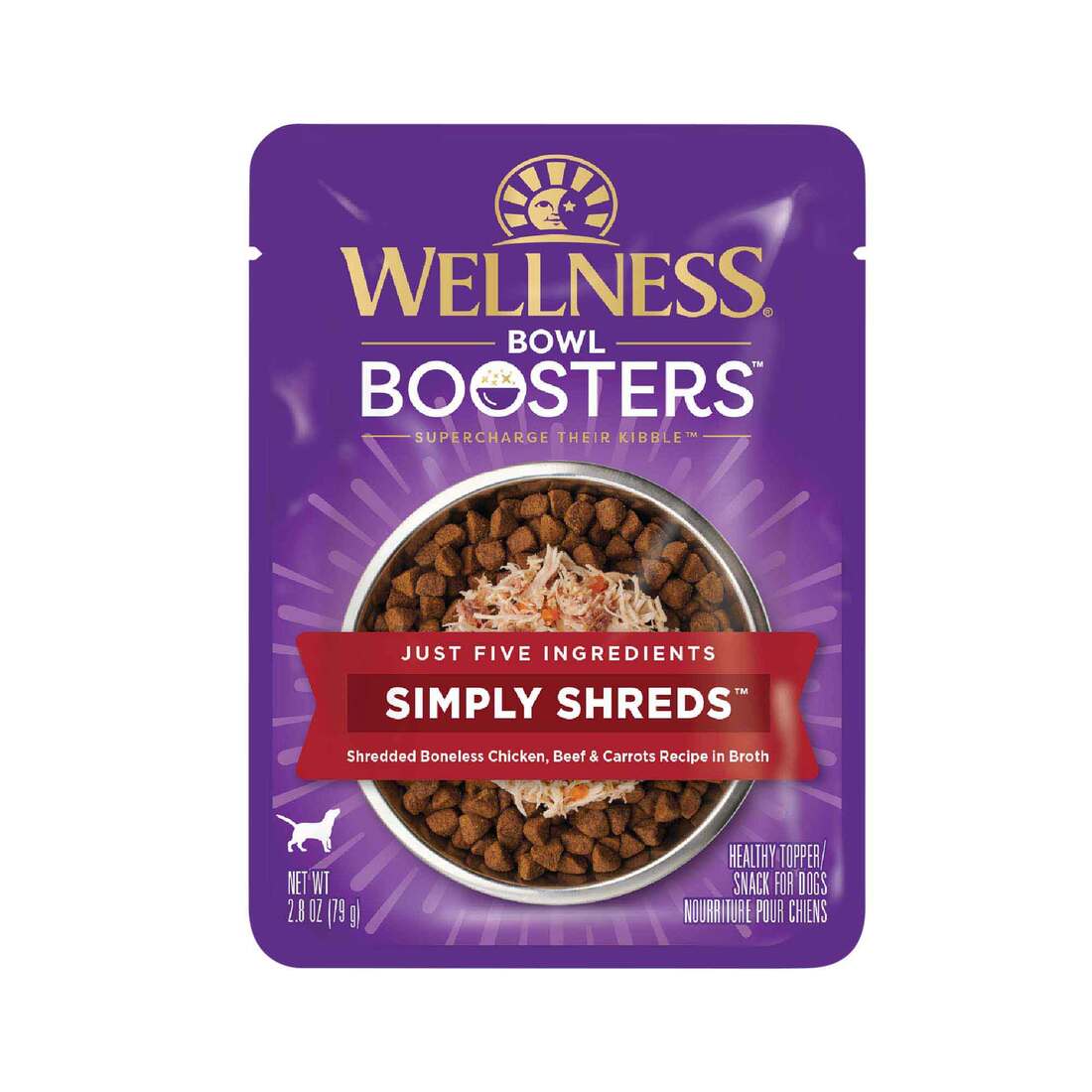Wellness CORE Simply Shreds Natural Grain Free Wet Dog Food Mixer or Topper - Image 3