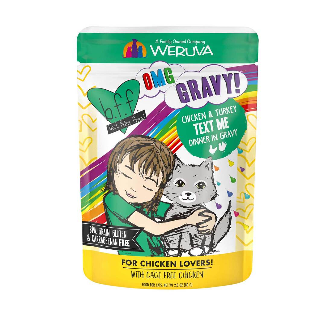 BFF OMG - Best Feline Friend Oh My Gravy!, Wet Cat Food by Weruva - Image 5