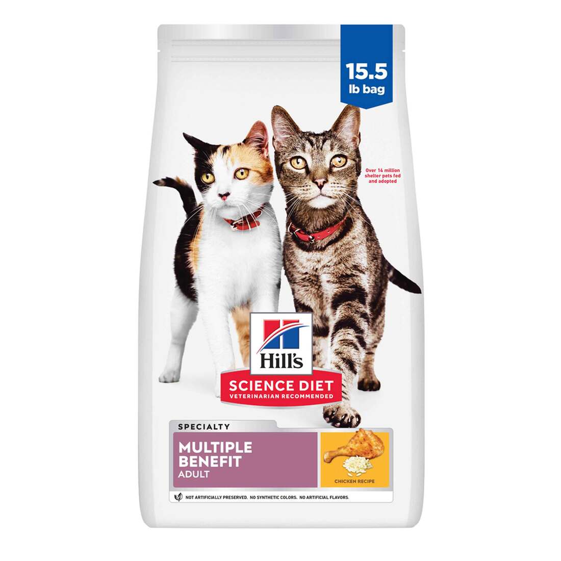 Hill's Science Diet Adult Multiple Benefit Cat Food - Image 2