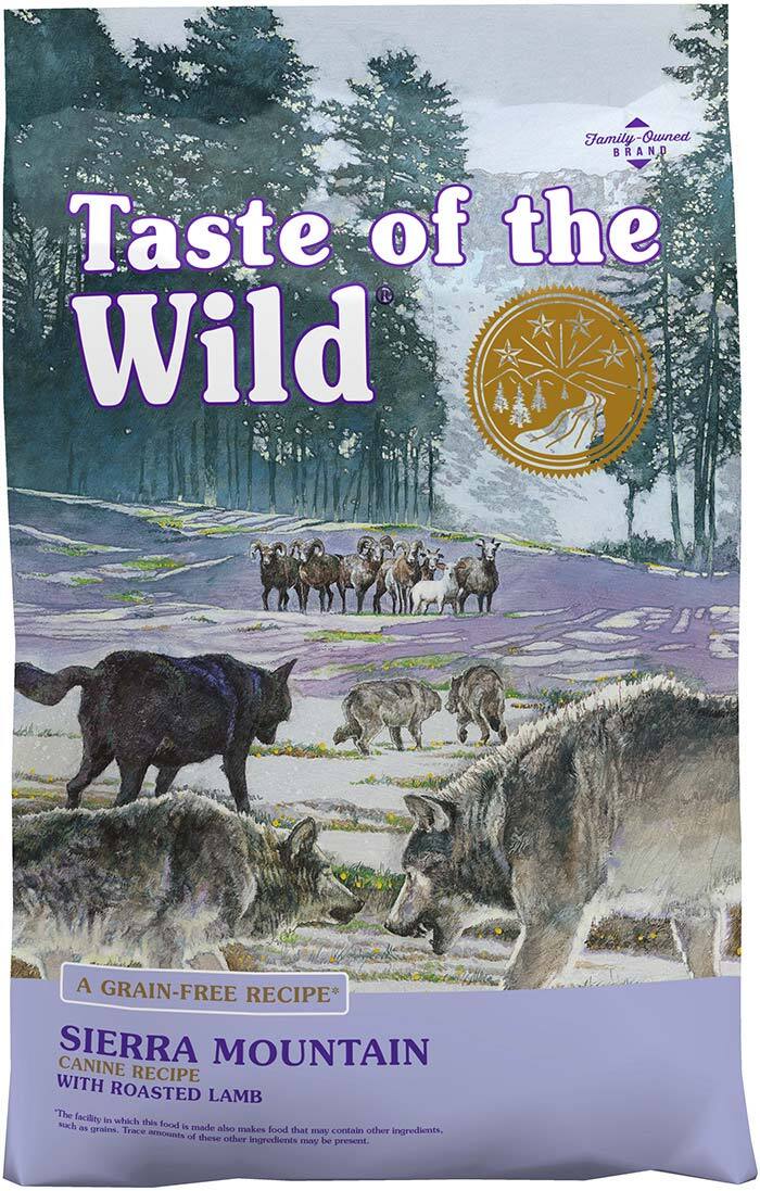 Taste of the Wild Sierra Mountain Canine® Formula with Roasted Lamb