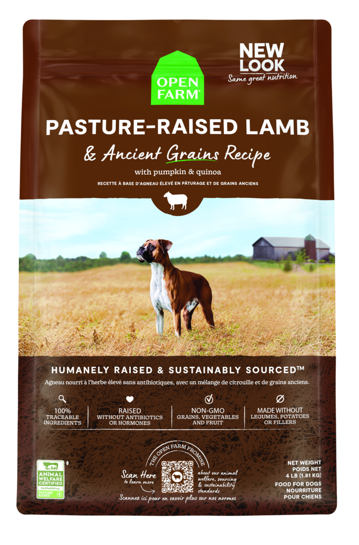 Open Farm Pasture-Raised Lamb & Ancient Grains Recipe Dry Dog Food