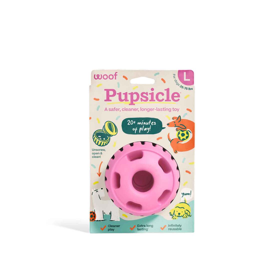 Woof Dog Toy Birthday Pupsicle