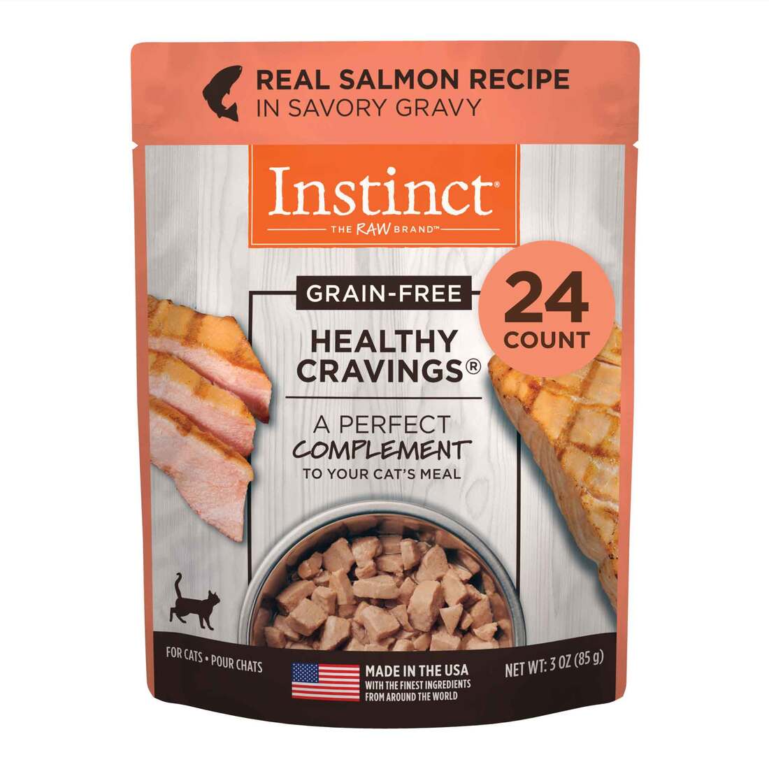 Instinct Healthy Cravings Grain-Free Cuts & Gravy Wet Cat Food Topper - Image 3
