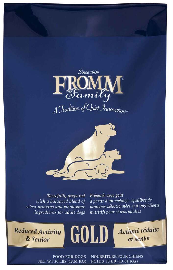 Fromm Gold Reduced Activity & Senior Gold Dry Dog Food