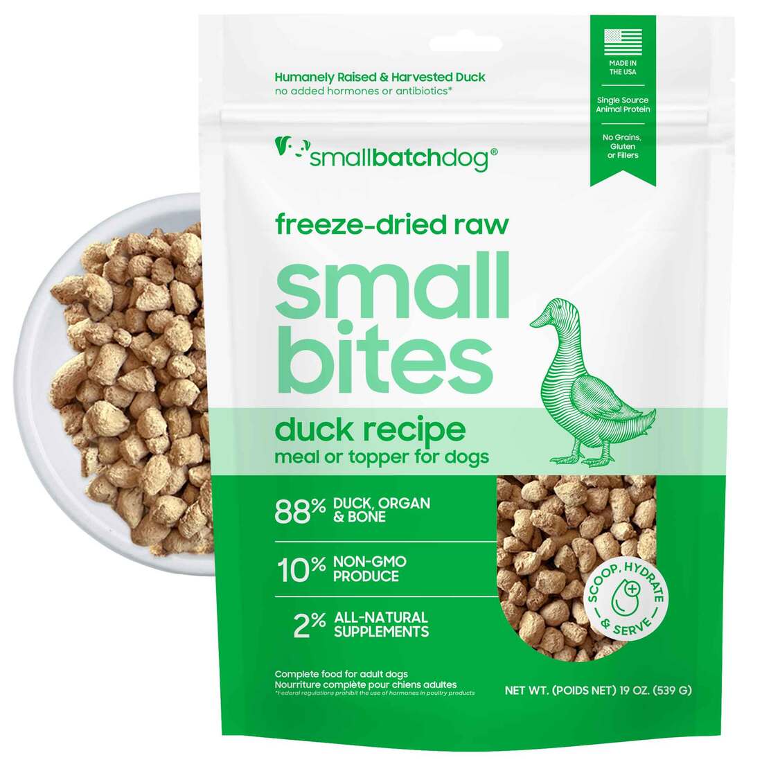 Smallbatch Small Bites Freeze Dried Raw Dog Food - Image 3