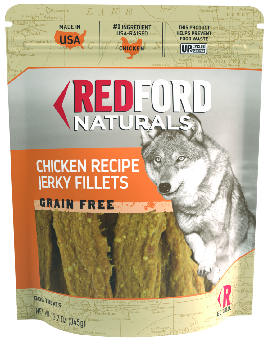Redford Naturals Adult Grain Free Jerky Fillets Dog Treat, Chicken Recipe - Image 3
