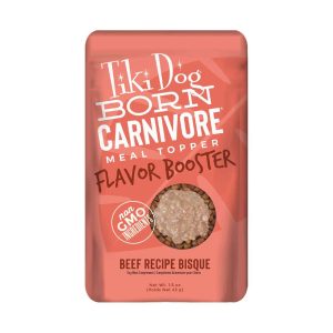Tiki Dog Born Carnivore Flavor Booster Wet Dog Food Topper