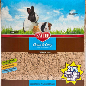 Kaytee Bedding Clean & Cozy, Natural, 72 Liters