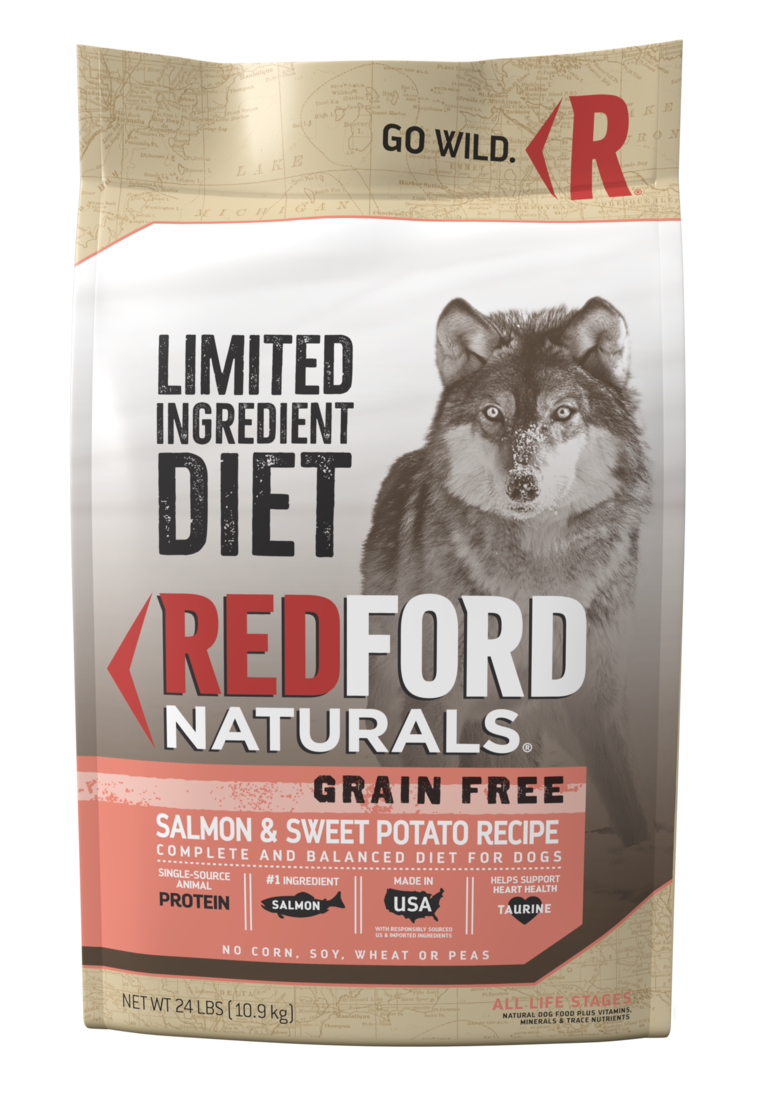 Redford Naturals Limited Ingredient Diet Grain Free Salmon & Sweet Potato Recipe Adult Dog Food