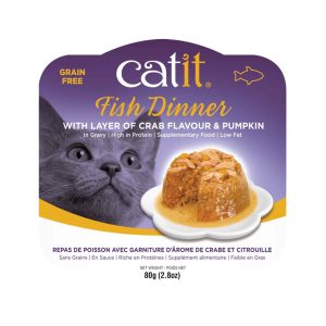 Catit Fish Dinner Wet Cat Food