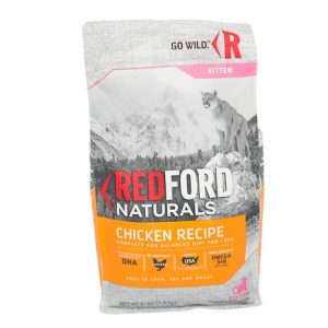 Redford Naturals Kitten Chicken Recipe Cat Food, 4 Pounds