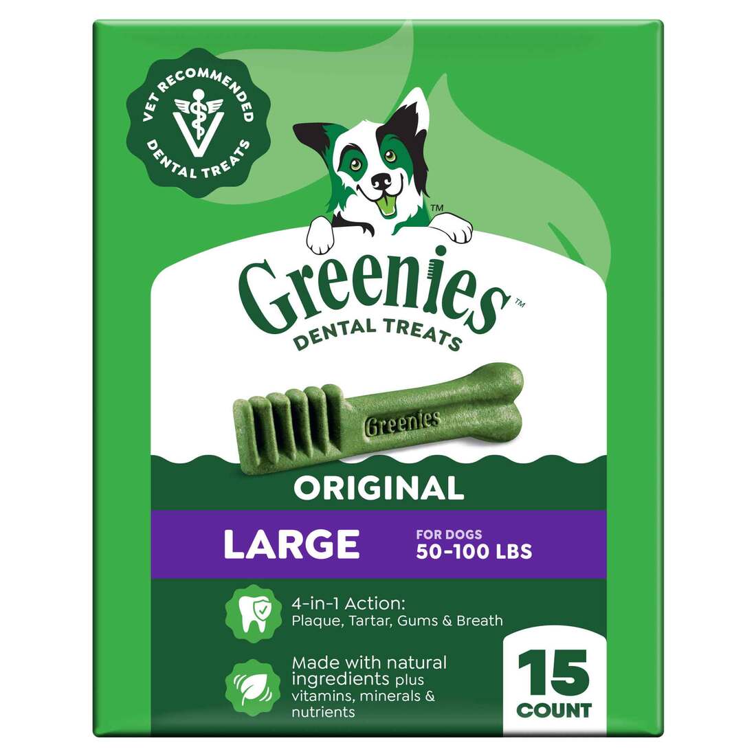 Greenies Adult Natural Dental Dog Treats - Image 2