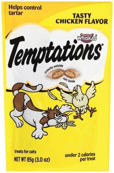 Whiskas Temptations Tasty Chicken Cat Snacks & Treats - Image 3