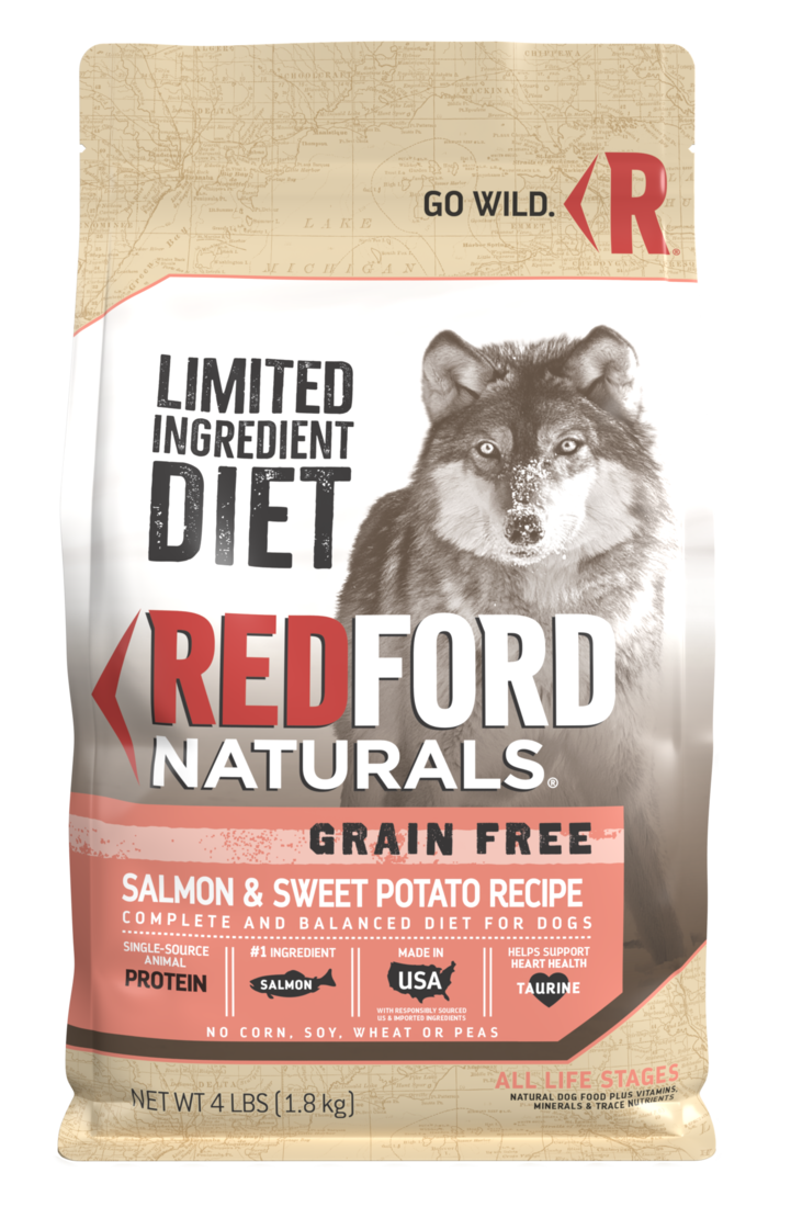 Redford Naturals Limited Ingredient Diet Grain Free Salmon & Sweet Potato Recipe Adult Dog Food - Image 2