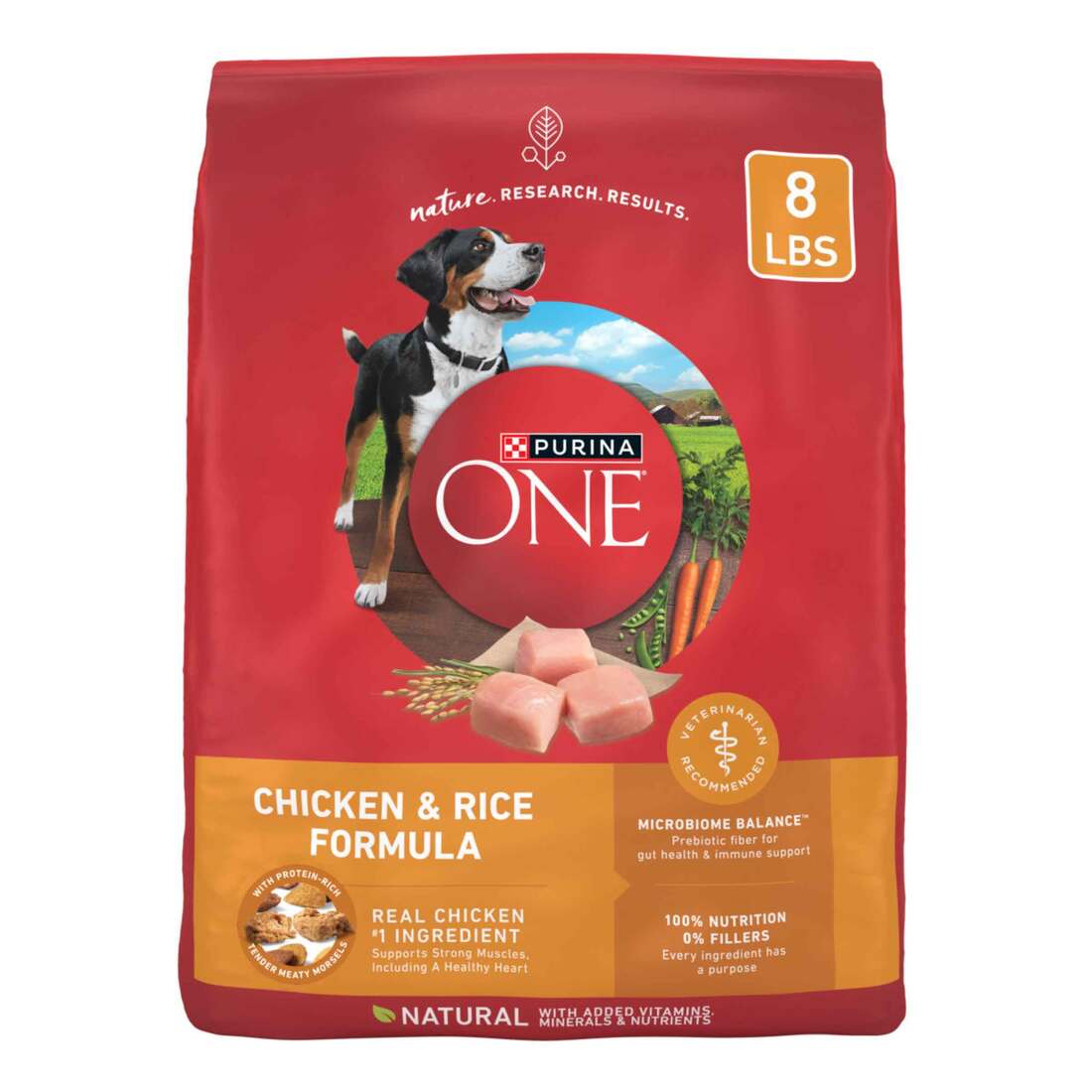 Purina ONE Natural Dry Dog Food, SmartBlend Chicken & Rice Formula - Image 4