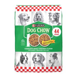 Purina Dog Chow Complete Adult Dry Dog Food With Chicken Flavor - 44 Pound Bag