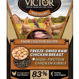 VICTOR Raw Blend Farm Chicken Recipe Dry Dog Food