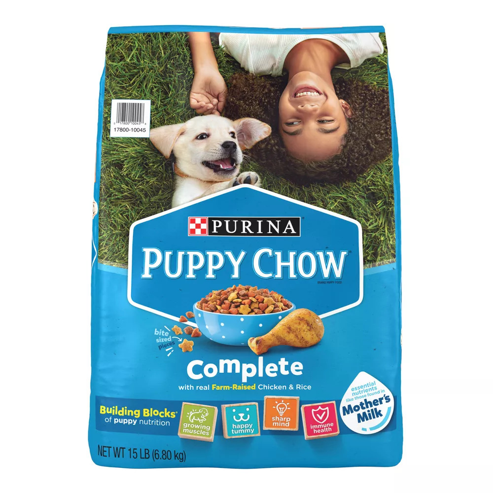 Purina Puppy Chow High Protein Dry Puppy Food, Complete With Real Chicken - Image 2