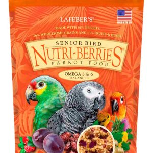 Lafeber Senior Bird Nutri-Berries for Senior Parrots, 10 Ounces