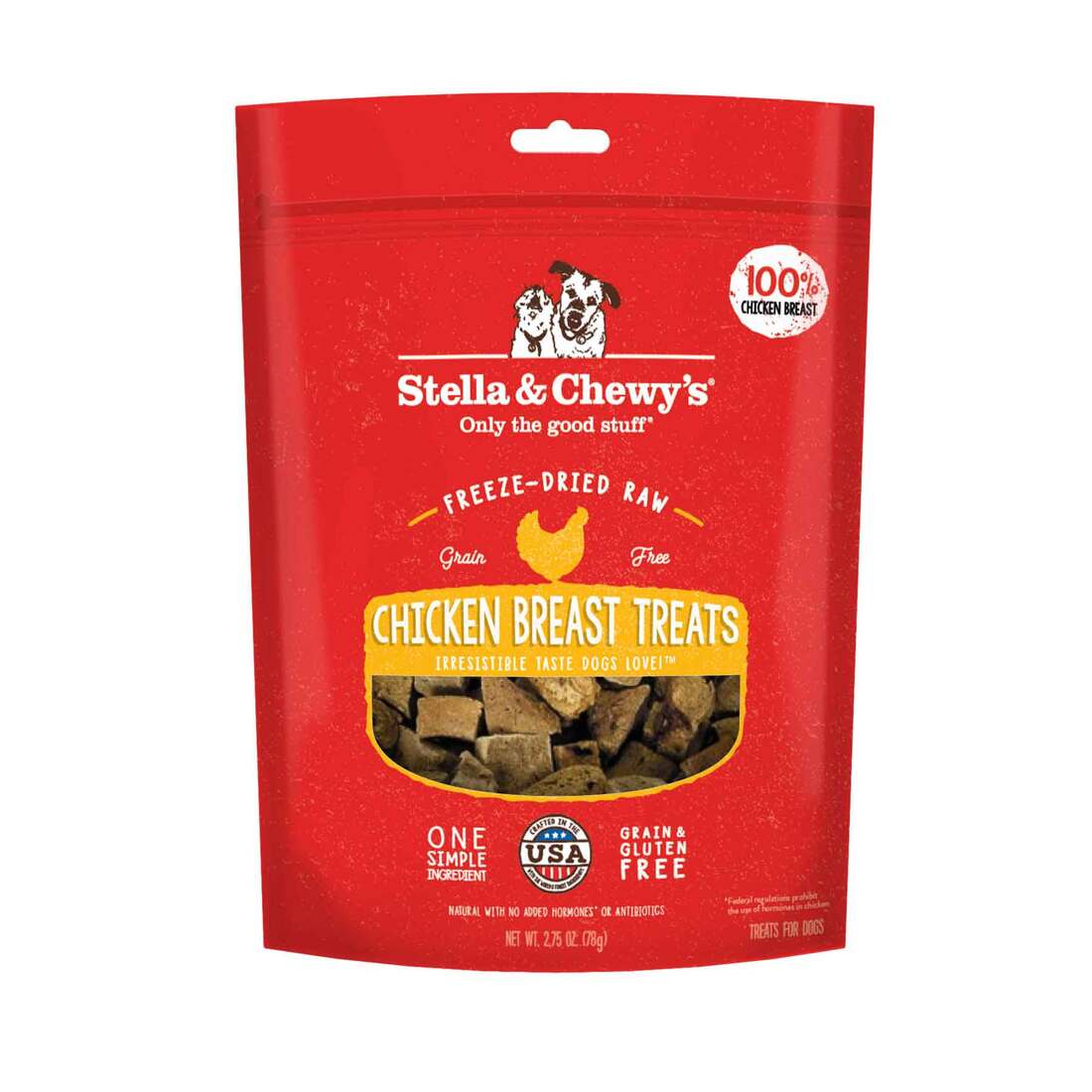 Stella & Chewy's Freeze-Dried Raw Chicken Breast Treats, 2.75 Ounces