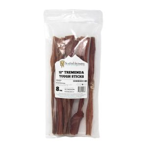 Tuesday's  Natural Dog Company Tremenda Tough Sticks, 12 Inches, 8 Ounces