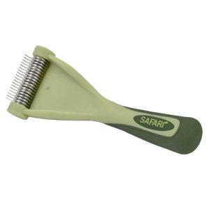 Safari® Shed Magic® De-Shedding Tool for Cats with Medium to Long Hair, No Color, One Size