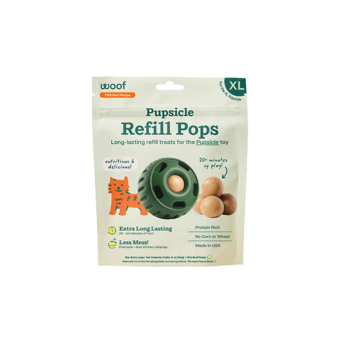 Woof Pupsicle Refill Pops Dog Treat - Image 2