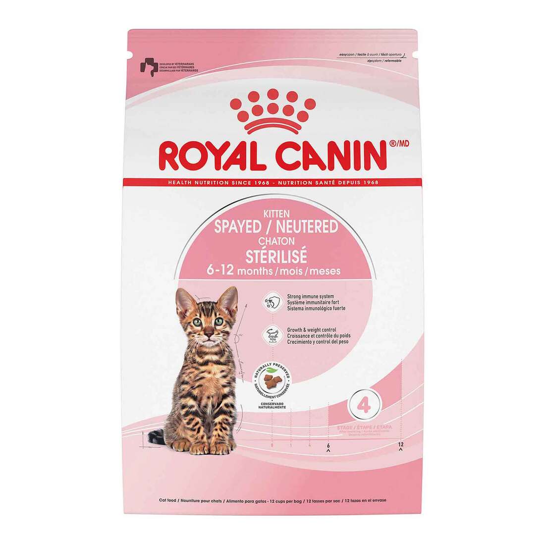 Royal Canin? Feline Health Nutrition? Kitten Spayed / Neutered Dry Cat Food, 2.5 Pound
