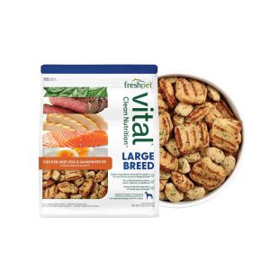 Freshpet Vital, Fresh Dog Food, Large Breed Chicken, Beef, Egg & Salmon Recipe, 5 Pounds - Not Avail