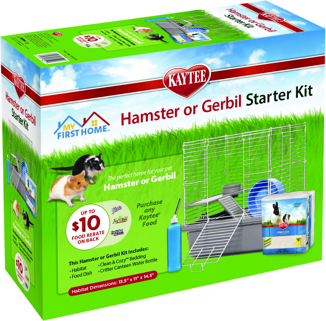 Kaytee My First Home & Fiesta Hamster Complete Kit