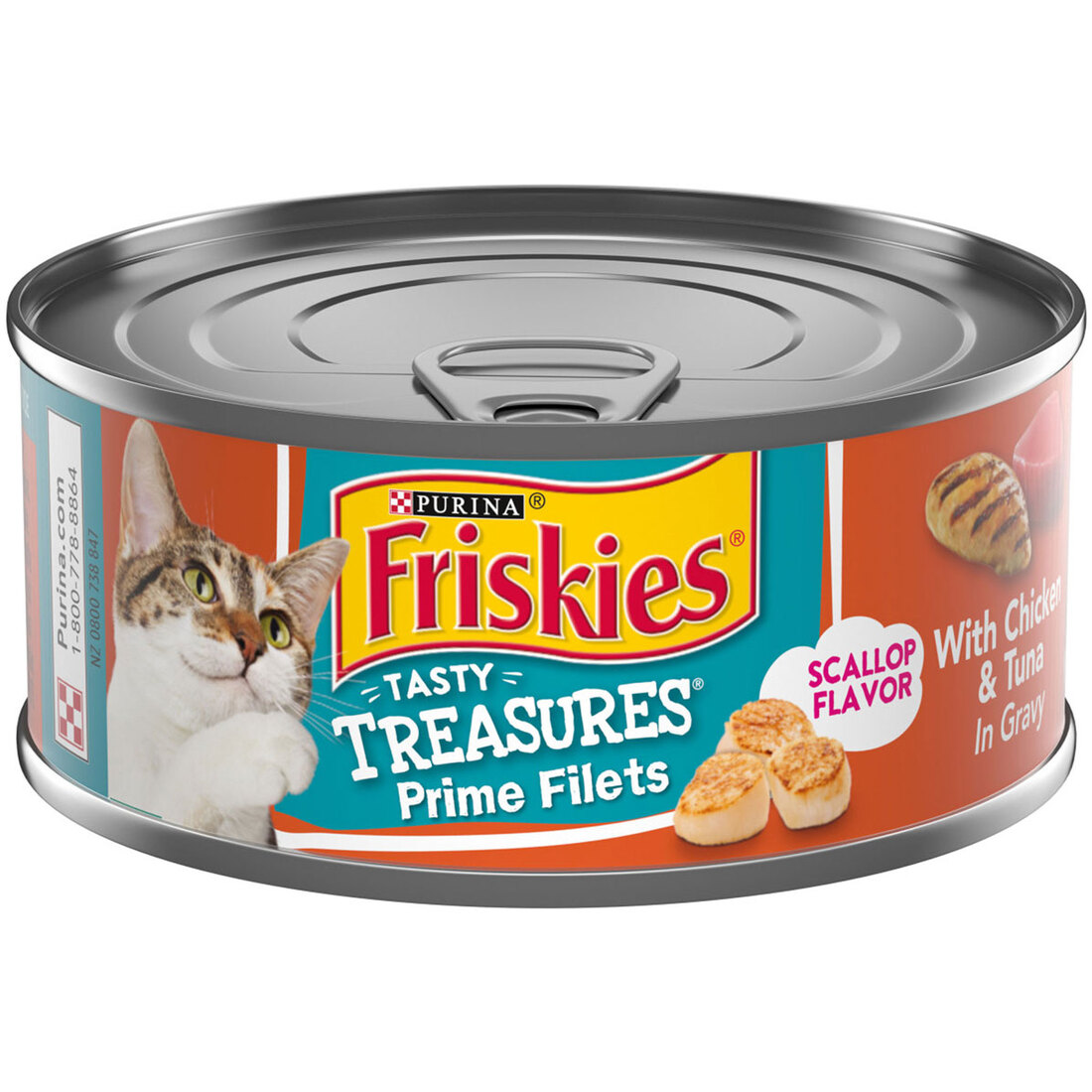 Purina Friskies Tasty Treasures Prime Fillets Wet Cat Food - Image 3