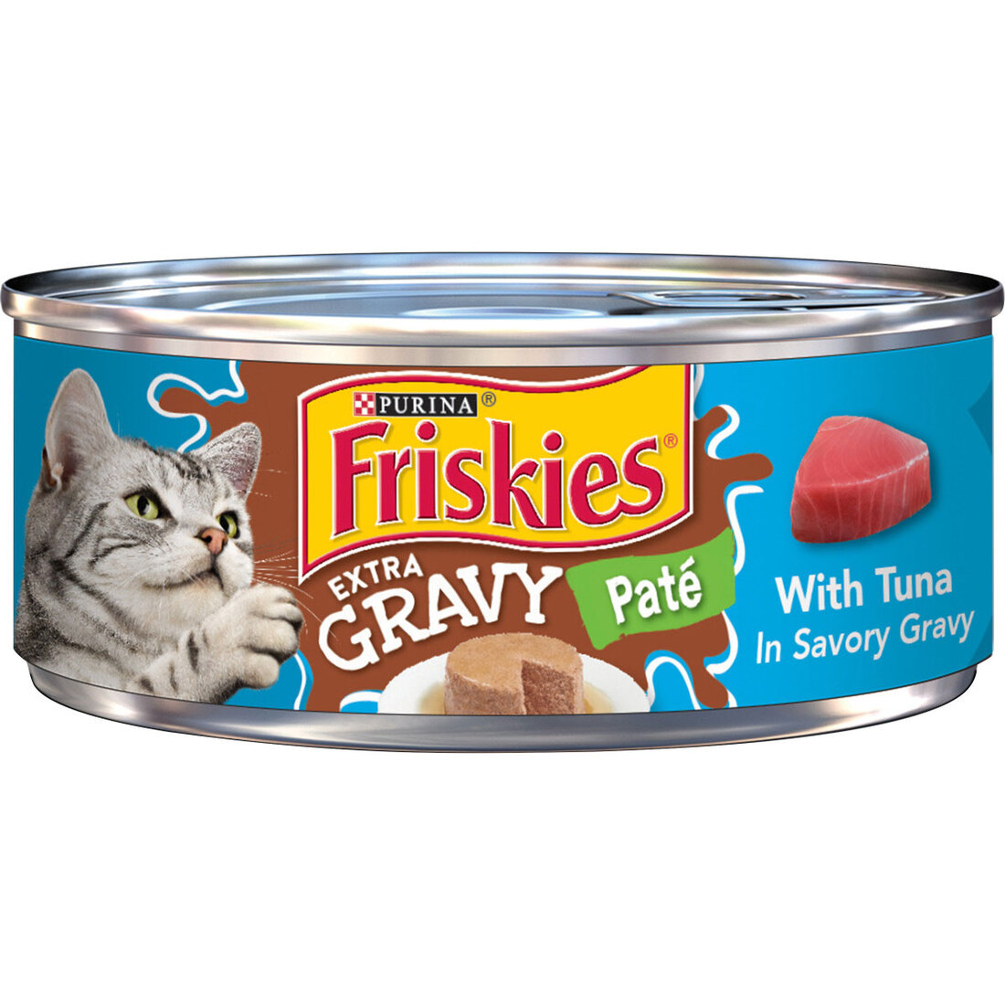 Purina Friskies Extra Gravy Pate, Adult Wet Cat Food - Image 2