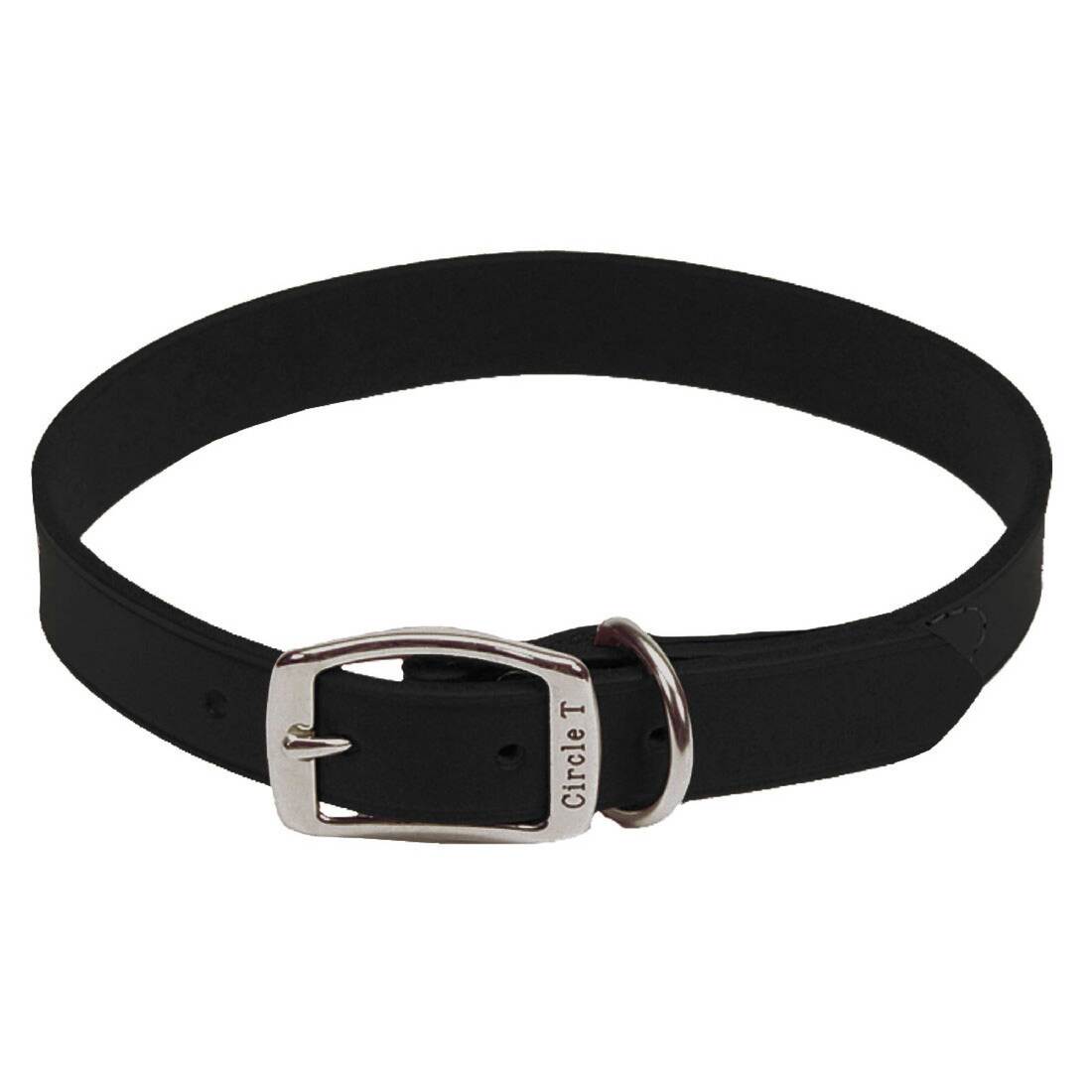 Coastal Pet Products Circle T Oak Tanned Leather Town Dog Collar - Image 2