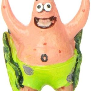 Penn Plax SpongeBob Patrick Aquarium Ornament