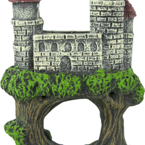Fins First Aquarium Décor, Castle in the Forest, Medium
