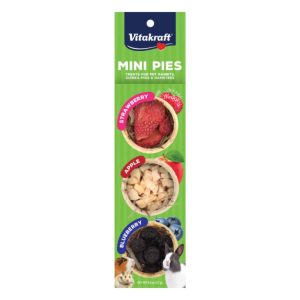Vitakraft Mini Pies Small Animal Treat, 3 Count