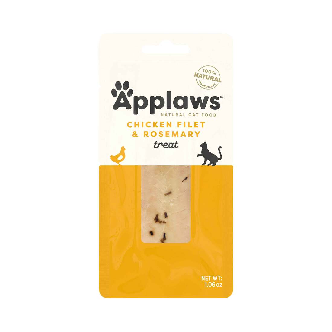 Applaws Natural Cat Treat, Chicken Loin with Rosemary, 1.06 Ounces