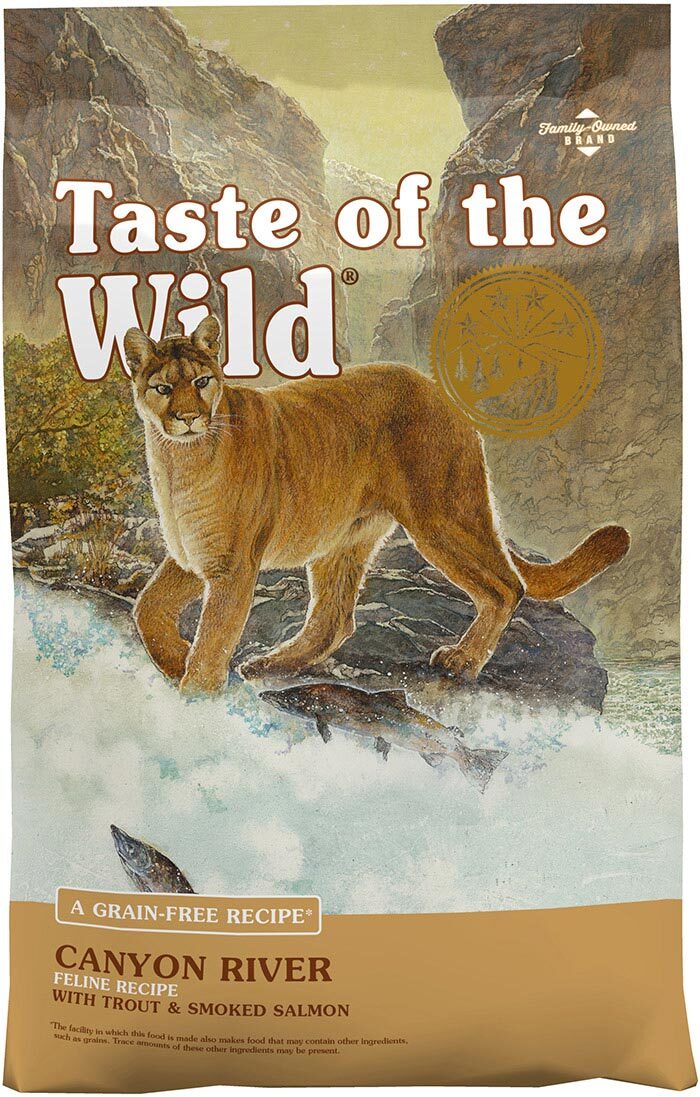 Taste Of The Wild® Canyon River Feline® Recipe with Trout & Smoked Salmon, 14 Pounds