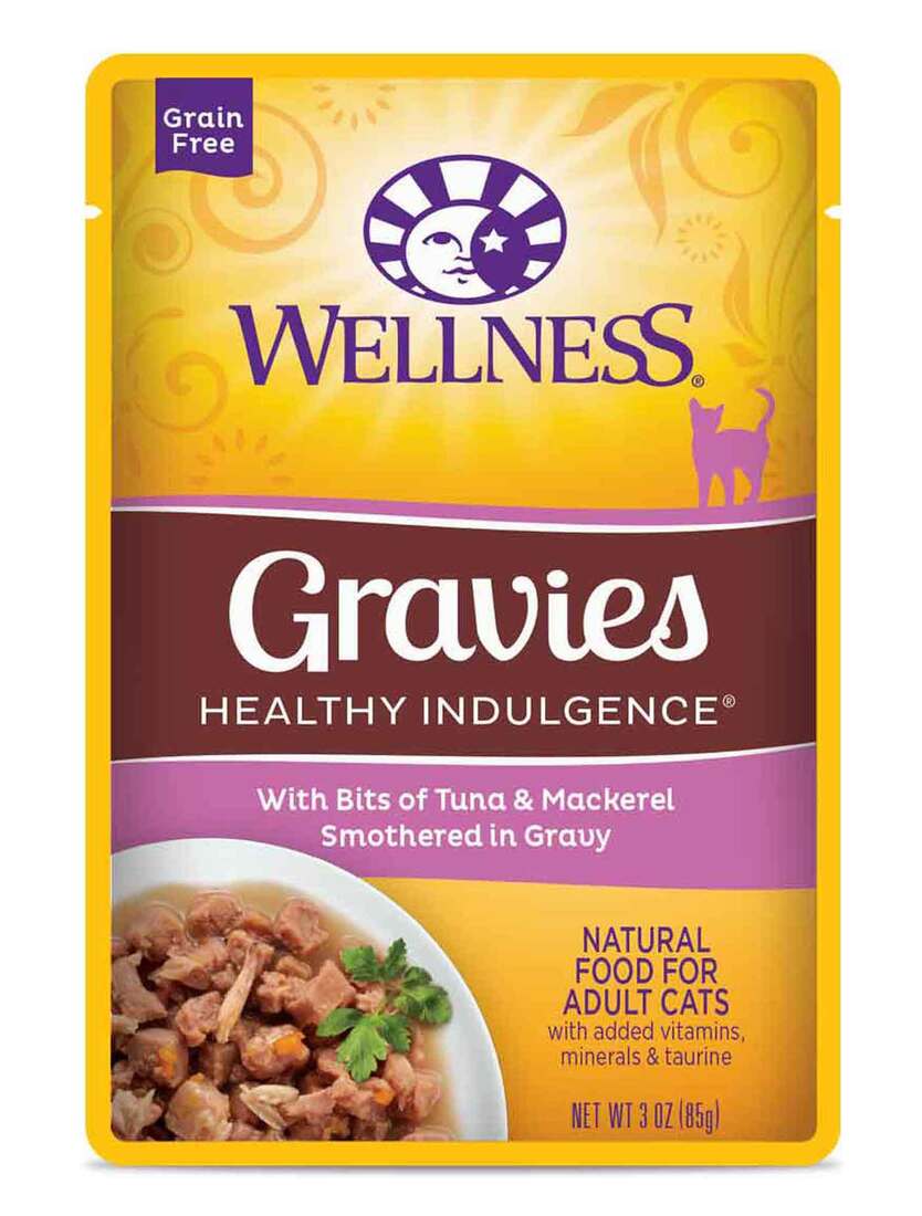 Wellness Healthy Indulgence Natural Grain Free Wet Cat Food, Gravies