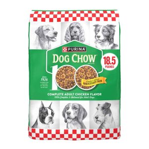 Purina Dog Chow Complete Adult Dry Dog Food With Chicken Flavor - 18.5 Pound Bag