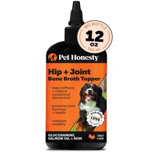 Pet Honesty Dog Hip & Joint Salmon Oil, Turkey Flavor, 12 Ounces