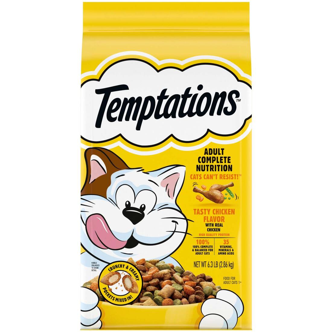 Temptations Tasty Chicken Flavor Adult Dry Cat Food - Image 3