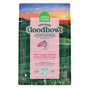 Open Farm Goodbowl Dry Dog Food, Salmon and Brown Rice, 3.5 Pounds