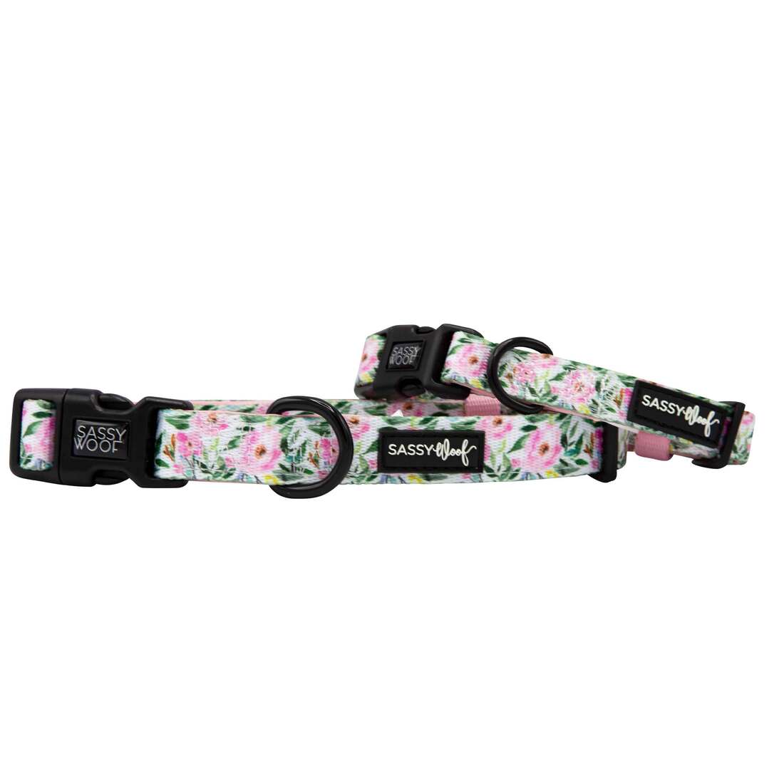 Sassy Woof Dog Collar, Magnolia