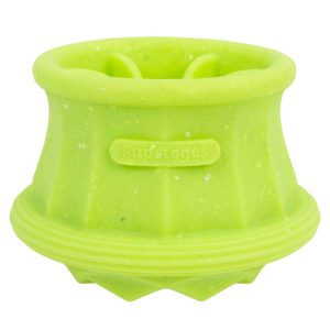 Pupstages Flex-force Treat Cup Dog Toy, Green, Medium