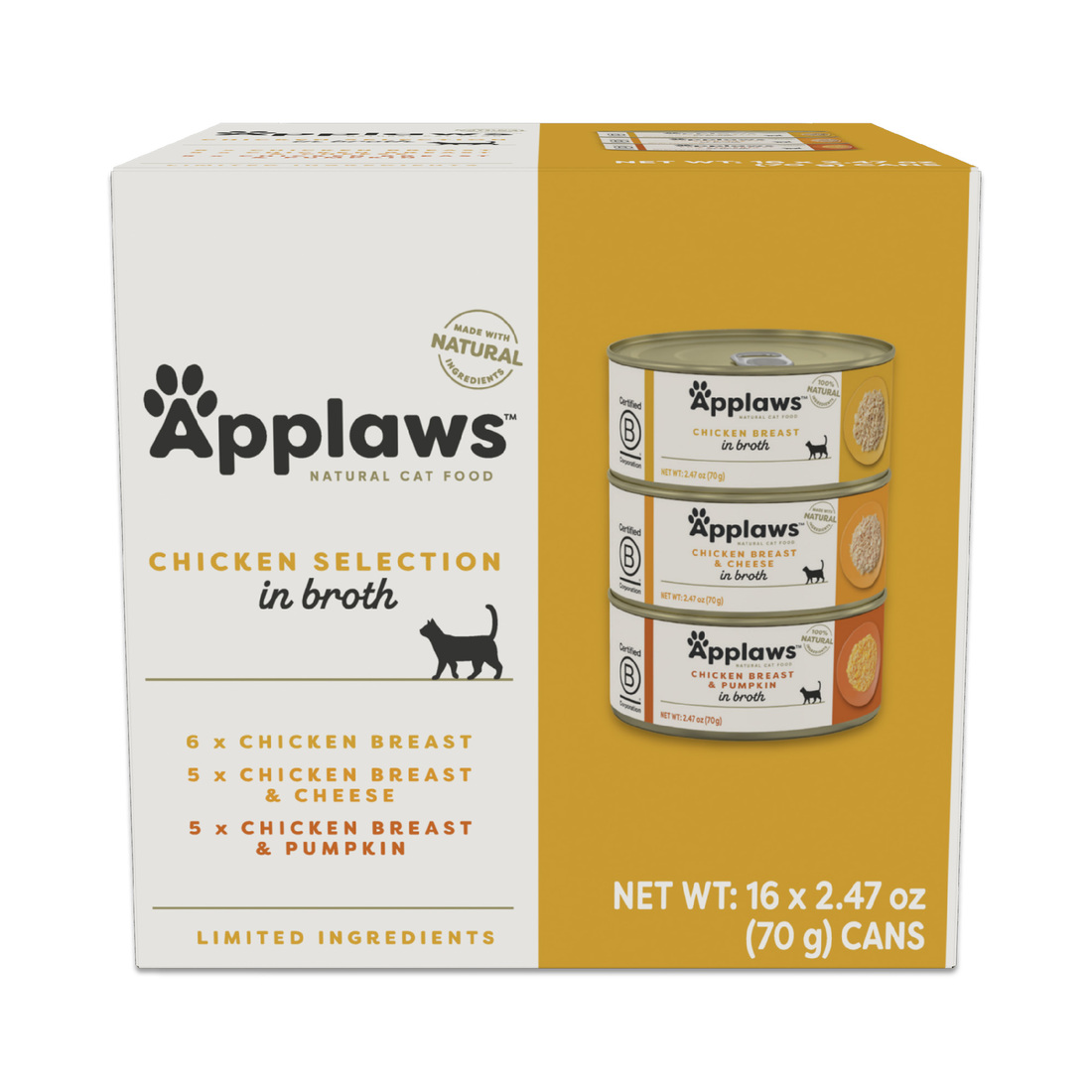 Applaws Natural Wet Cat Food, Variety Pack - Image 2