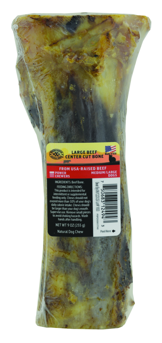Wixom Ranch Natural Chews Large Beef Center Cut Bone
